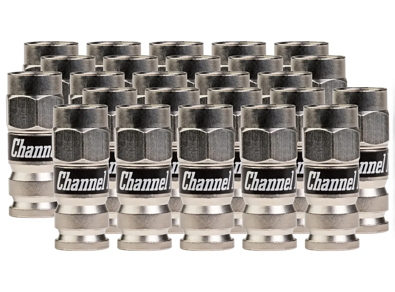 Coaxial Compression "F" Connector (25-Pack)