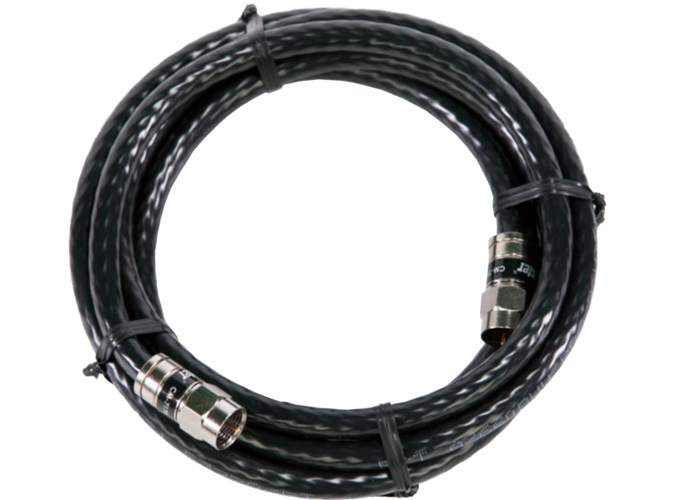 6' Coaxial Cable Black - Image 2