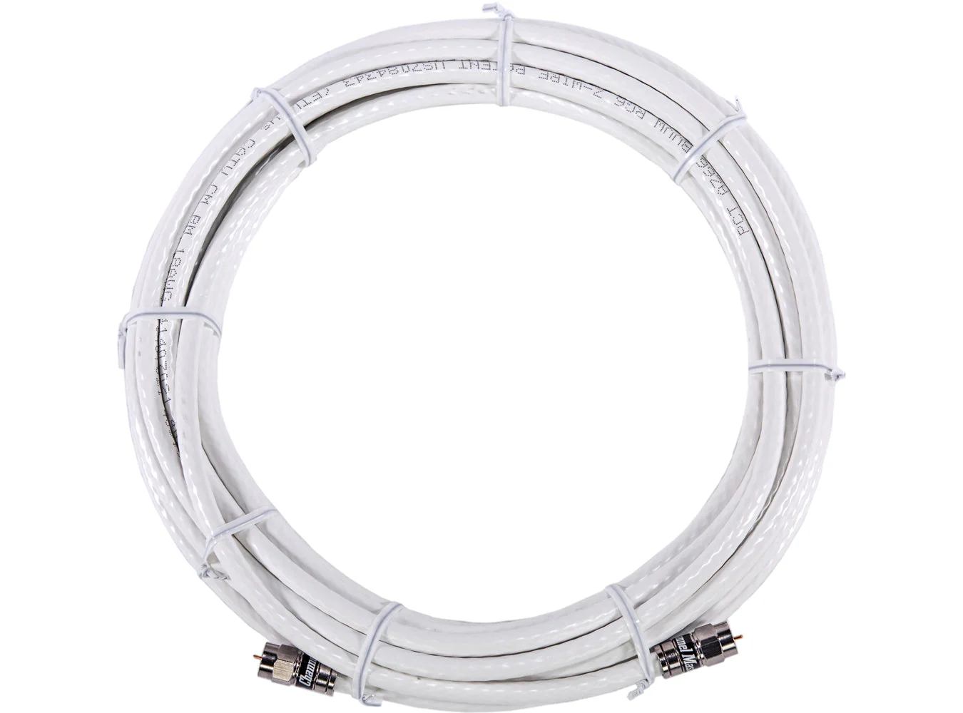 75' Coaxial Cable White - Image 2
