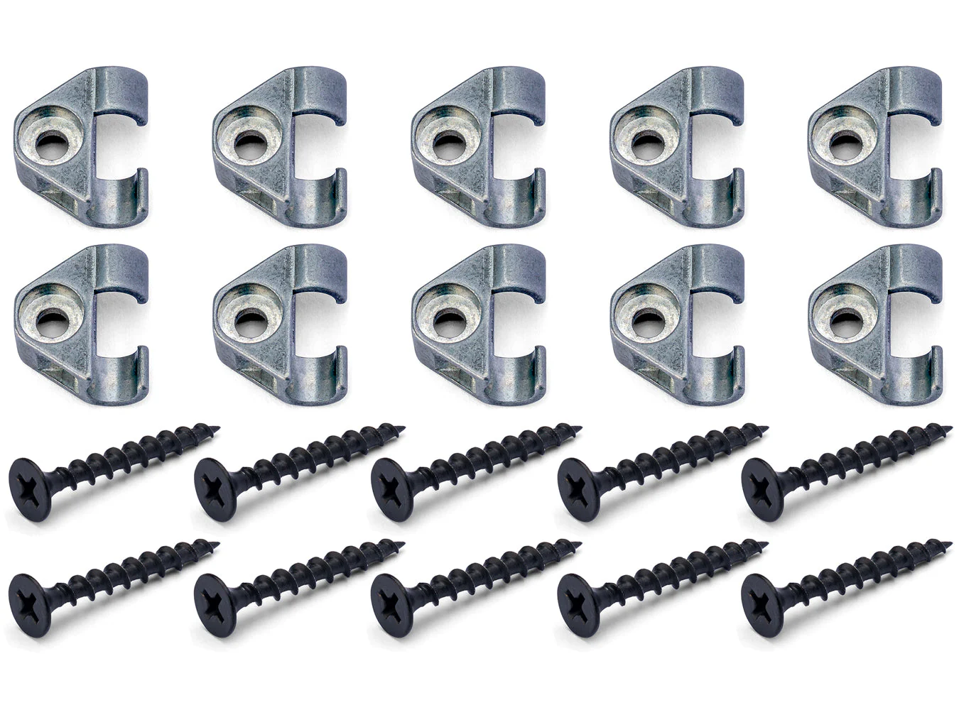All-Metal Coaxial Cable Clips
