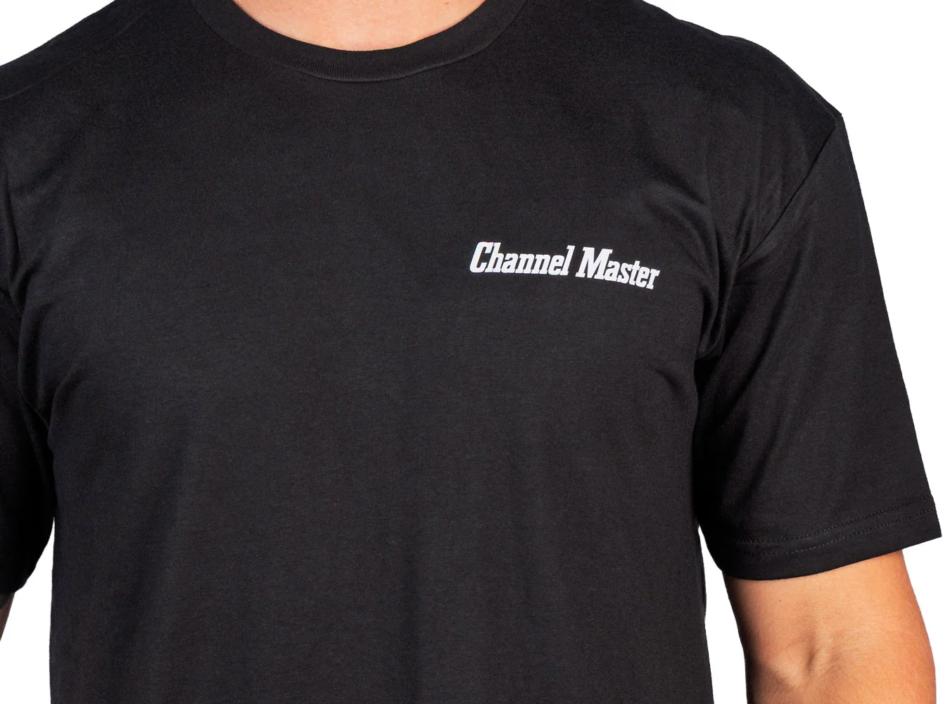 Channel Master Black T-Shirt - Image 3