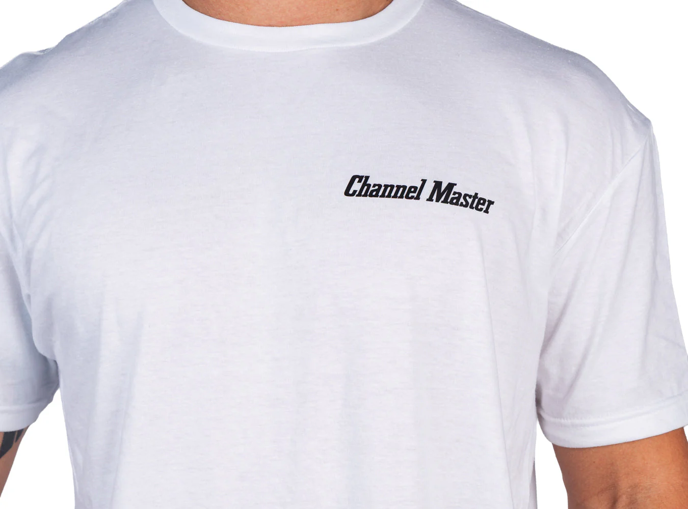 Channel Master White T-Shirt - Image 3