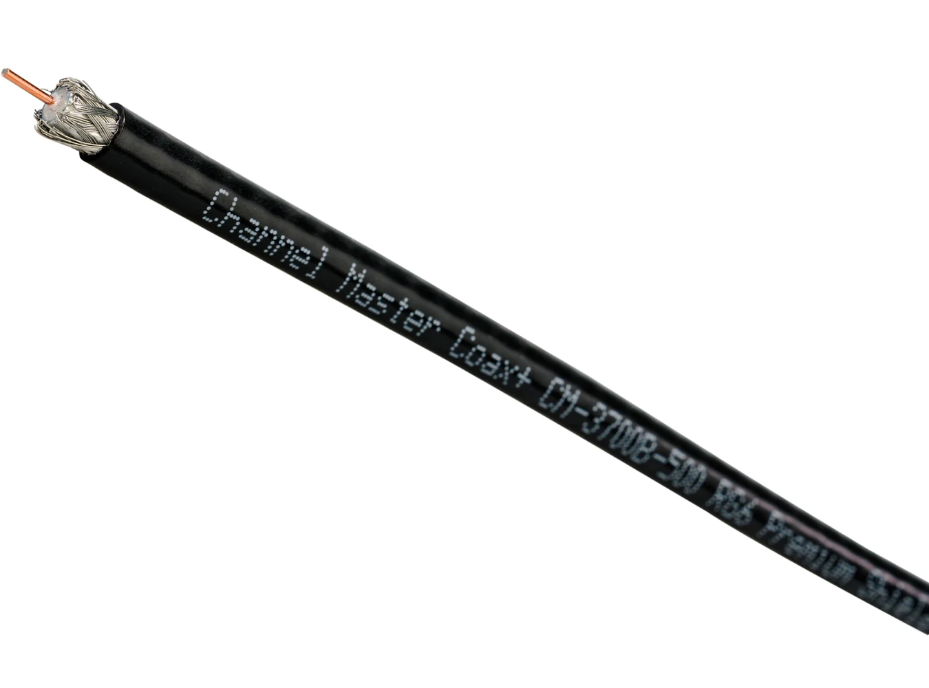 Coax+ 500' Black Coaxial Cable (Professional-Grade) - Image 4