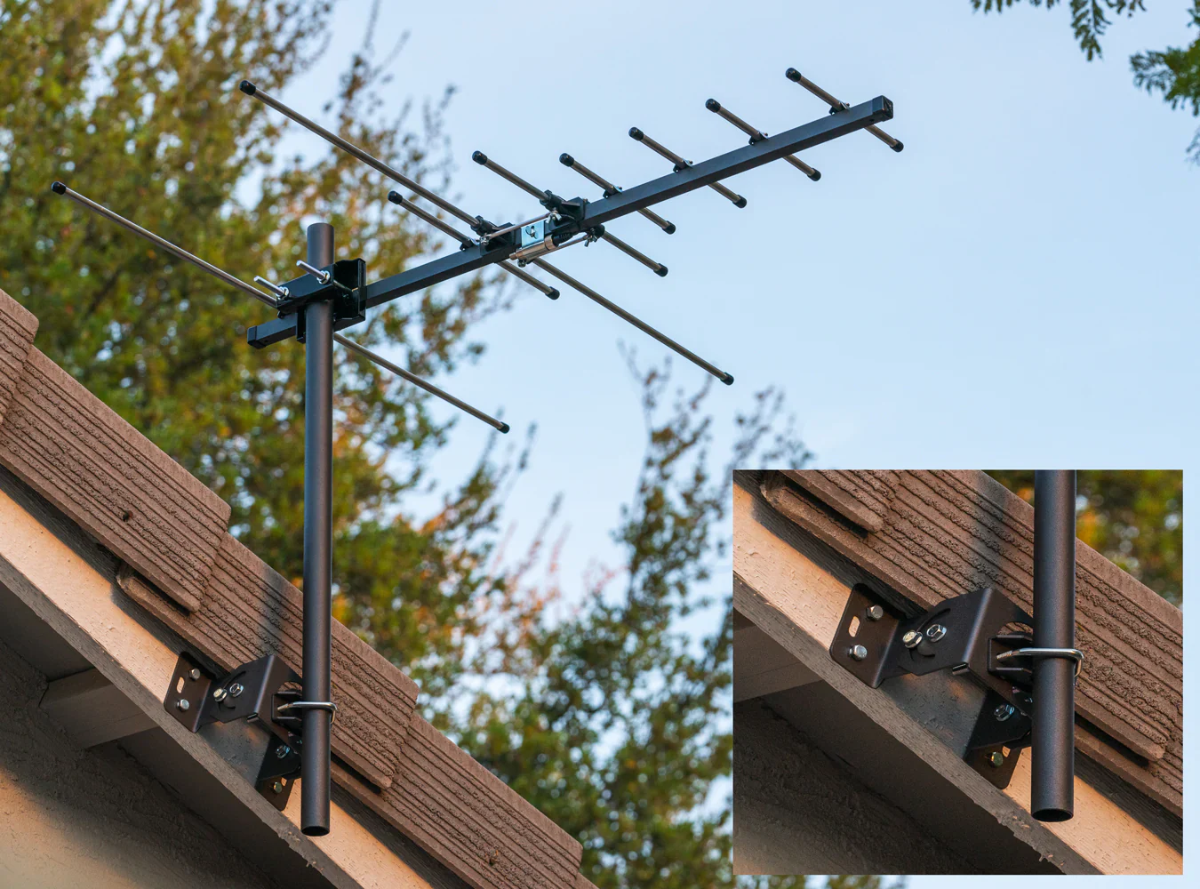 Pro-Model TV Antenna Mount and Pole Bundle - Image 2