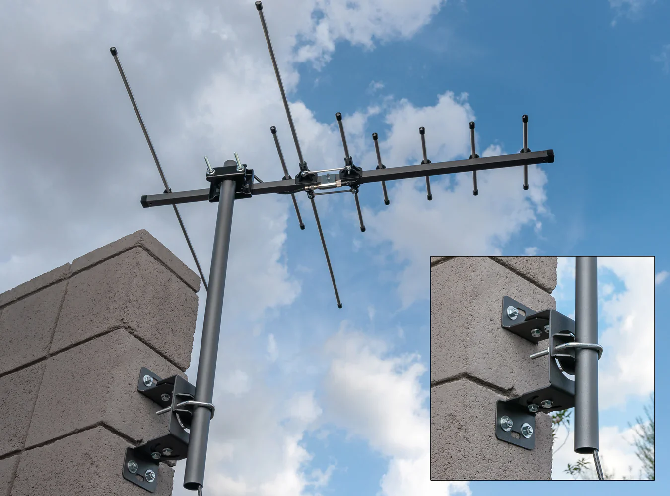 Pro-Model TV Antenna Mount and Pole Bundle - Image 3